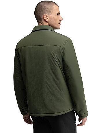 Isolerend gravel overshirt heren