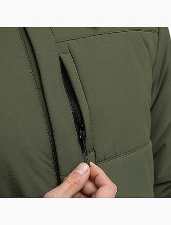 Isolerend gravel overshirt heren