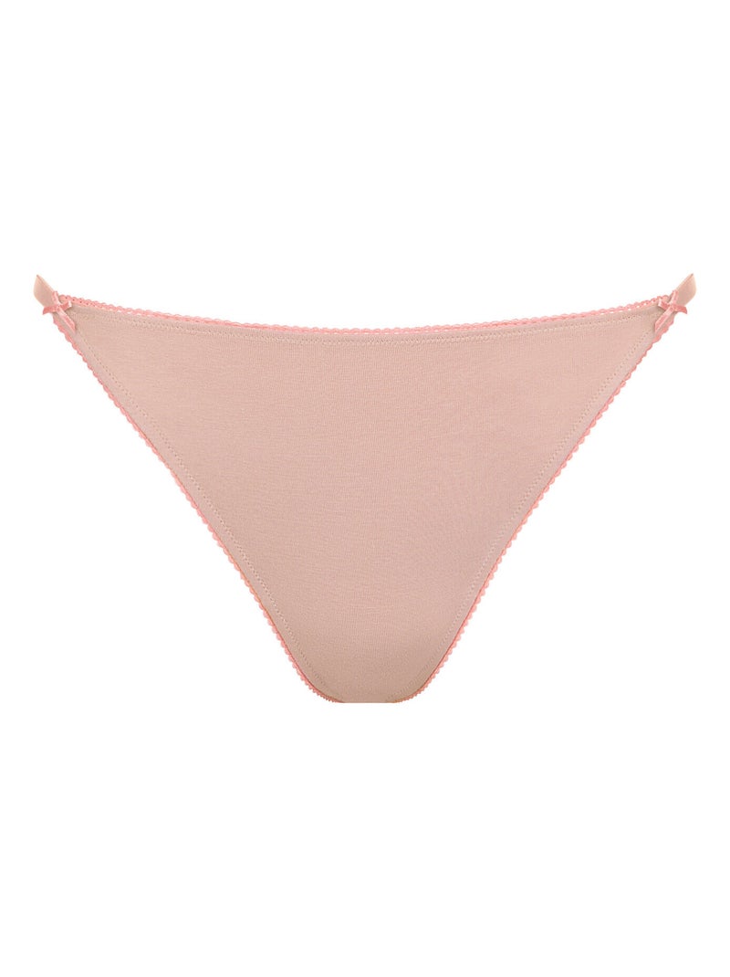 Italiaanse bikinislip rainbow Roze - Kiabi
