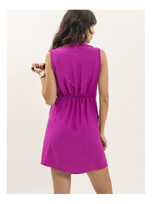 Italiaanse wikkel mini-jurk - Kiabi