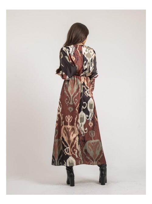 Iveca maxi-jurk met patroon - Kiabi