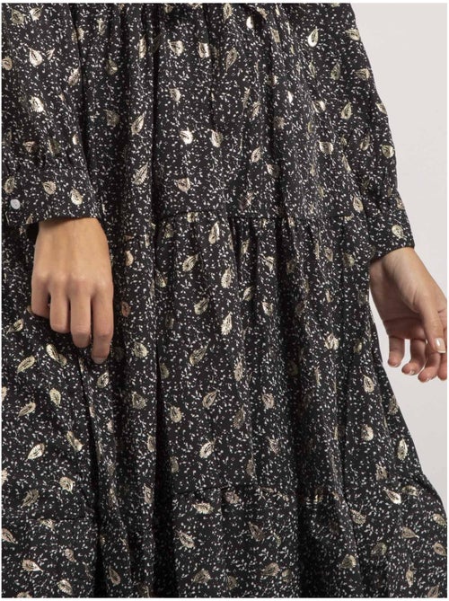 Ivelia midi-jurk met patroon - Kiabi Ivelia midi-jurk met patroon - Kiabi
