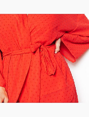 Iwan kimono rood