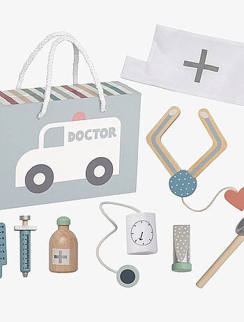 Jabadabado | jouet en bois - mallette de docteur