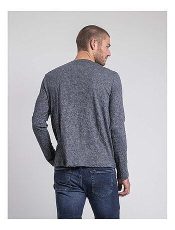 Jabertolo t-shirt met lange mouwen en ronde hals van puur katoen