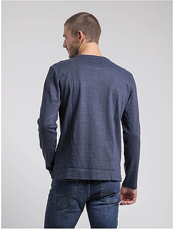 Jaboutix t-shirt met lange mouwen, ronde hals en gemaakt van puur katoen