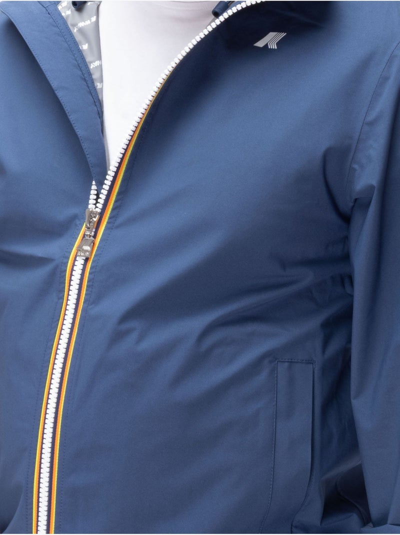 Jack Eco Stretch Dot-jas - K-Way Blauw - Kiabi