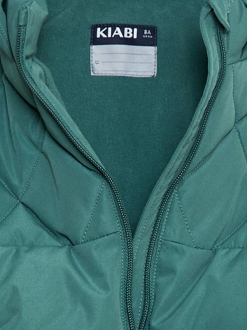 Jack met capuchon met fleecevoering - Kiabi