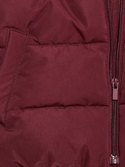 Jack met capuchon met fleecevoering - Kiabi