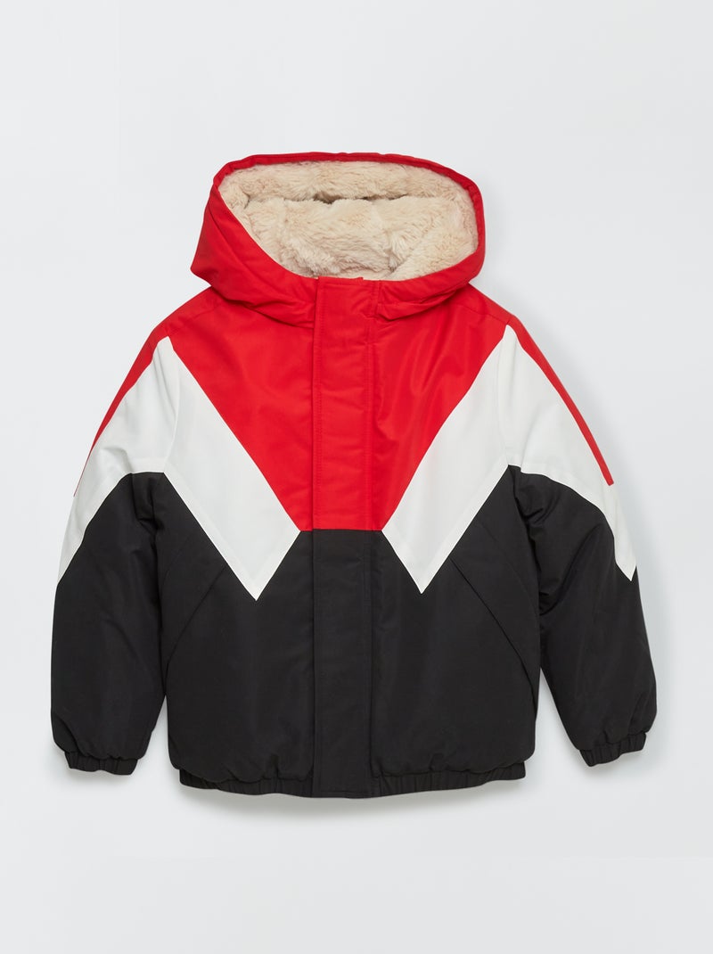 Jack met colorblock rood - Kiabi