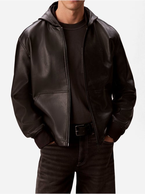 Jack met leerlook - calvin klein - Kiabi Jack met leerlook - calvin klein - Kiabi