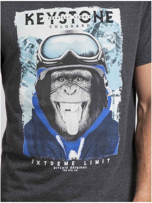 Jacoski t-shirt met ronde hals van puur katoen - Kiabi Jacoski t-shirt met ronde hals van puur katoen - Kiabi