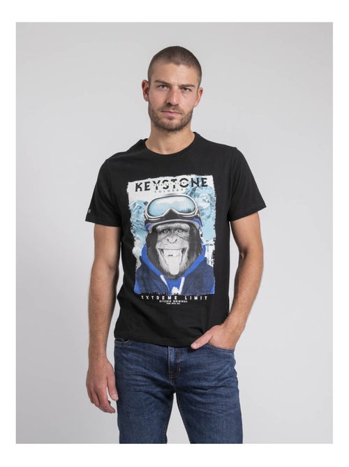 Jacoski t-shirt met ronde hals van puur katoen - Kiabi Jacoski t-shirt met ronde hals van puur katoen - Kiabi