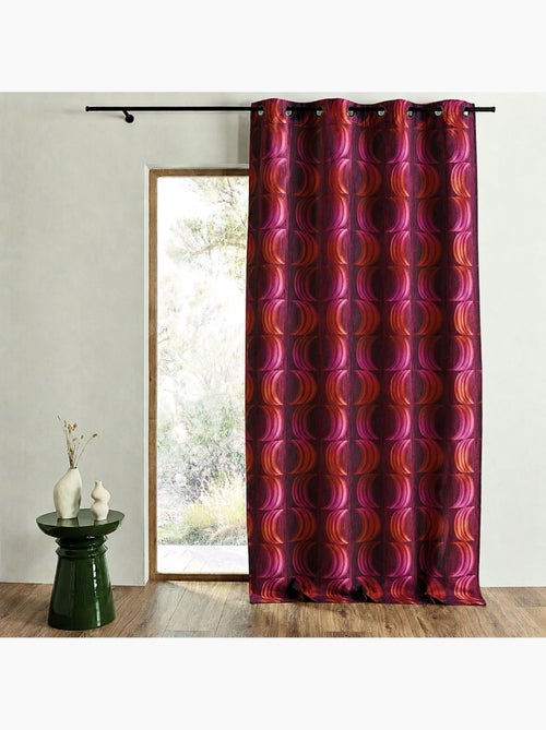 Jacquard-gordijn met halve maanmotieven - Kiabi Jacquard-gordijn met halve maanmotieven - Kiabi