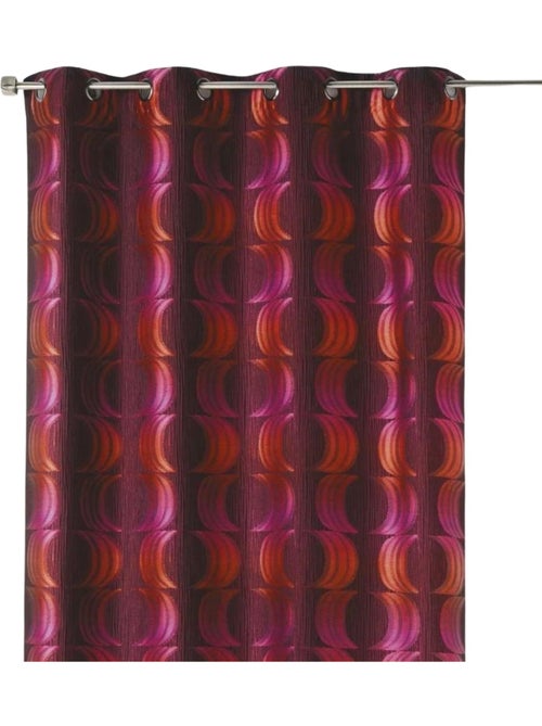 Jacquard-gordijn met halve maanmotieven - Kiabi Jacquard-gordijn met halve maanmotieven - Kiabi