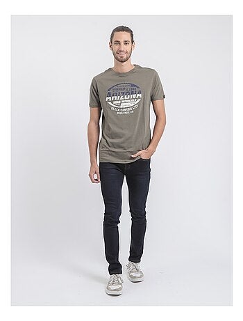 JACRAIG puur katoenen T-shirt met ronde hals