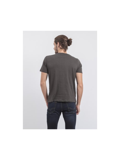 JAGNY puur katoenen T-shirt met ronde hals - Kiabi