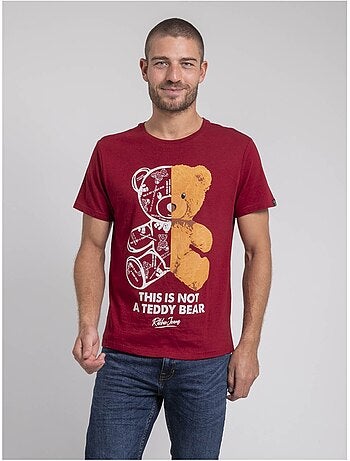 Jakited t-shirt met korte mouwen en ronde hals van puur katoen
