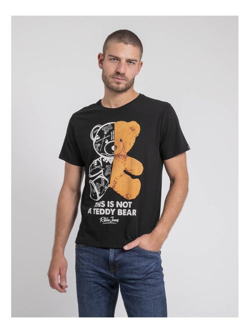 Jakited t-shirt met korte mouwen en ronde hals van puur katoen - Kiabi