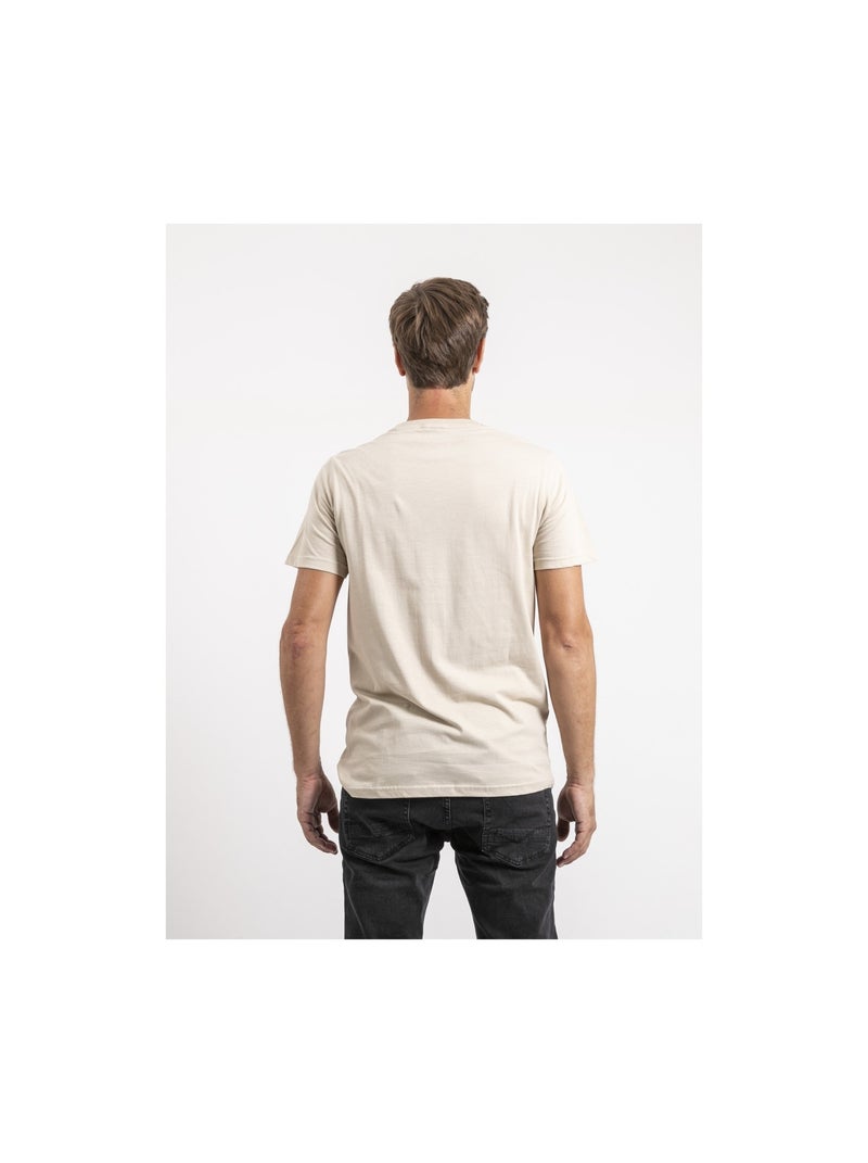 Jakiwi t-shirt met korte mouwen van puur katoen Beige - Kiabi