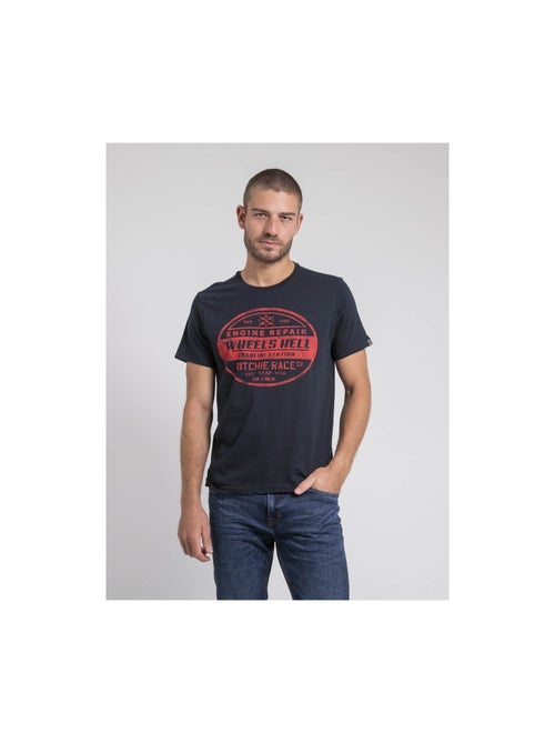 Jakota t-shirt met ronde hals van puur katoen - Kiabi Jakota t-shirt met ronde hals van puur katoen - Kiabi