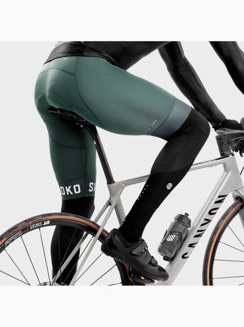 Jambières vélo thermiques et déperlantes cyclisme homme et femme srx rainfall - Kiabi