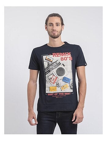 JAMIX T-shirt met korte mouwen, ronde hals en gemaakt van puur katoen