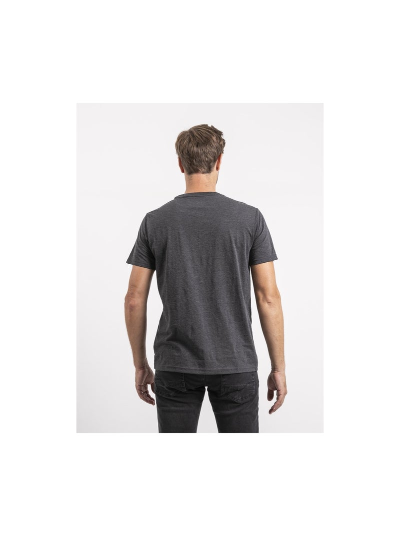 Jamonix t-shirt met korte mouwen van puur katoen Donkergrijs - Kiabi