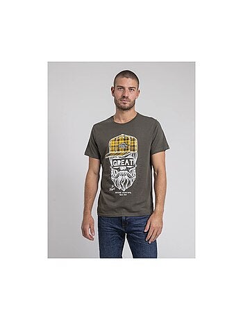 Jamyth t-shirt met ronde hals van puur katoen