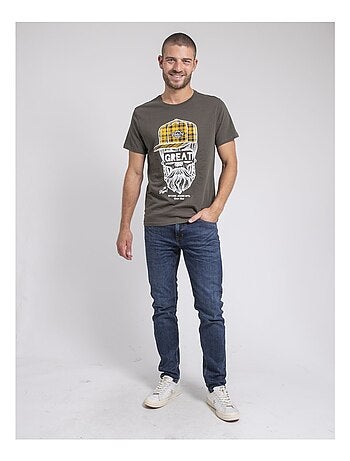 Jamyth t-shirt met ronde hals van puur katoen