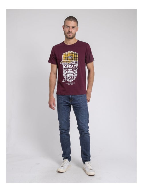 Jamyth t-shirt met ronde hals van puur katoen - Kiabi