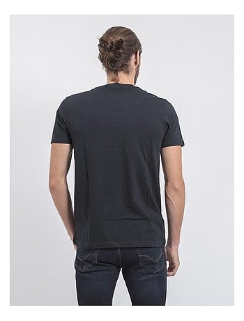 JANVILLE T-shirt met korte mouwen, ronde hals en gemaakt van puur katoen
