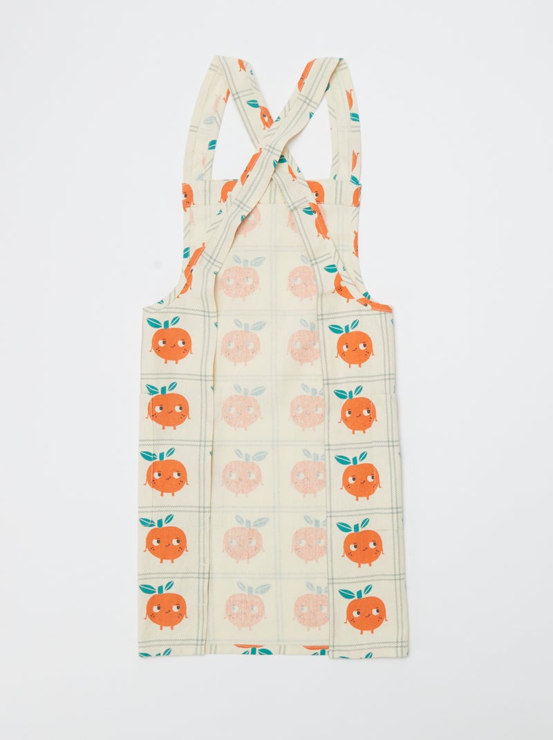 Japans keukenschort voor kinderen - Kiabi Home ORANJE - Kiabi