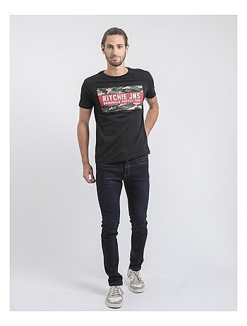 JARDIN T-shirt met korte mouwen, ronde hals en gemaakt van puur katoen