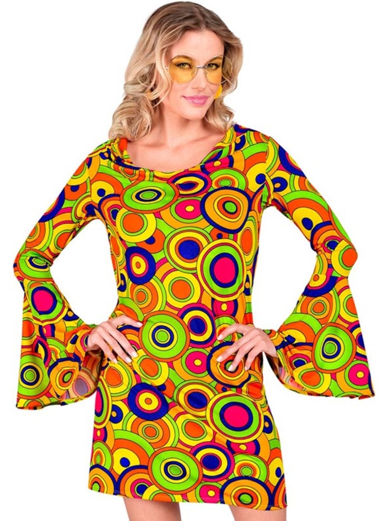 Jaren 70 Cirkels Kostuum Multicolor - Kiabi