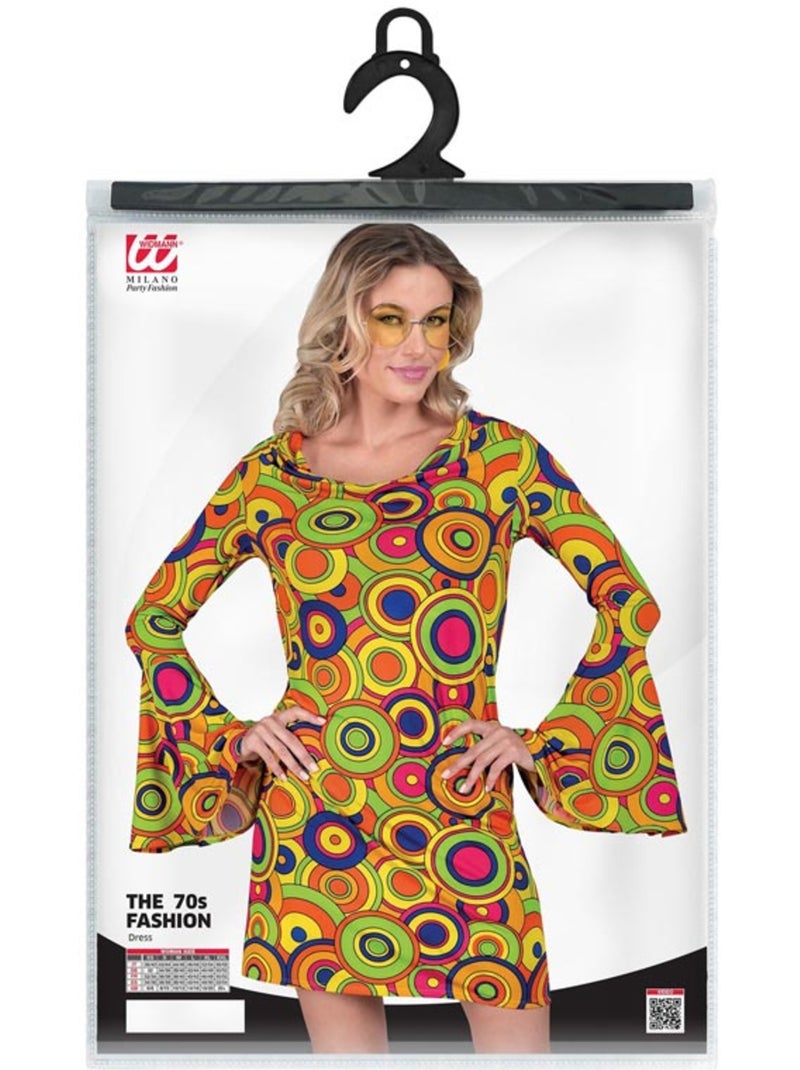 Jaren 70 Cirkels Kostuum Multicolor - Kiabi