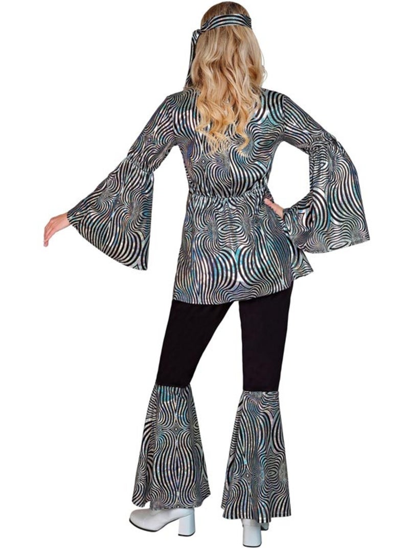 Jaren 70 Disco Waves Kostuum Multicolor - Kiabi