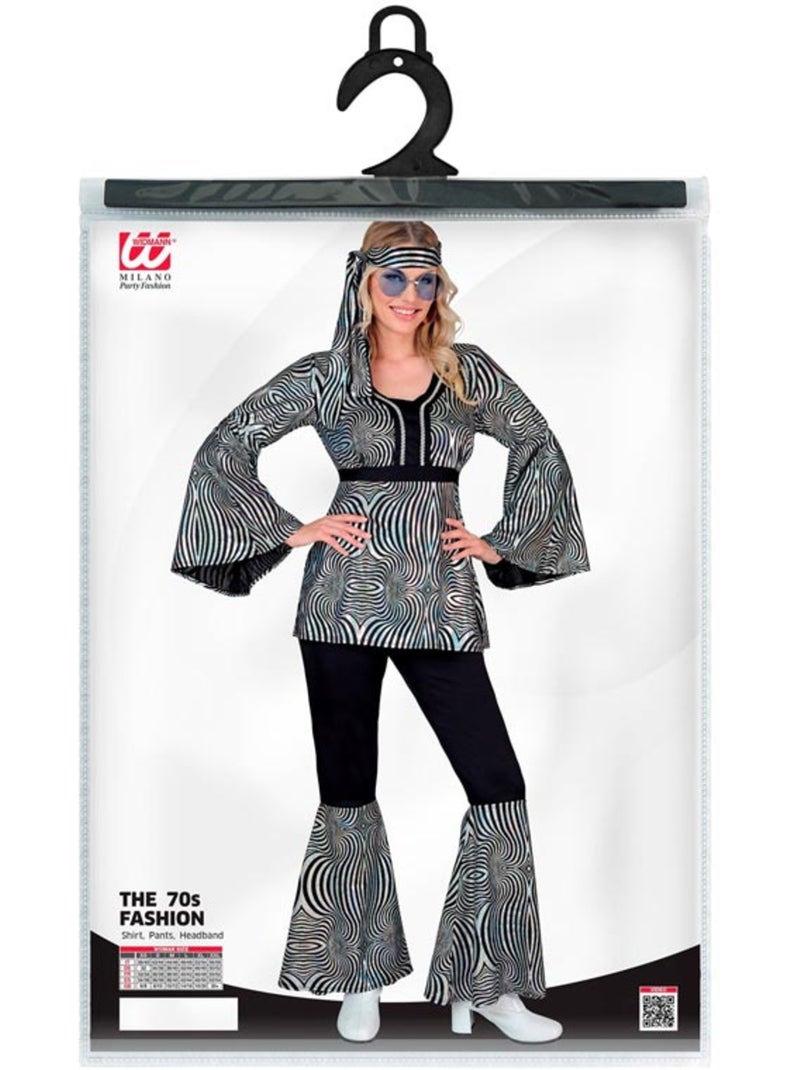 Jaren 70 Disco Waves Kostuum Multicolor - Kiabi