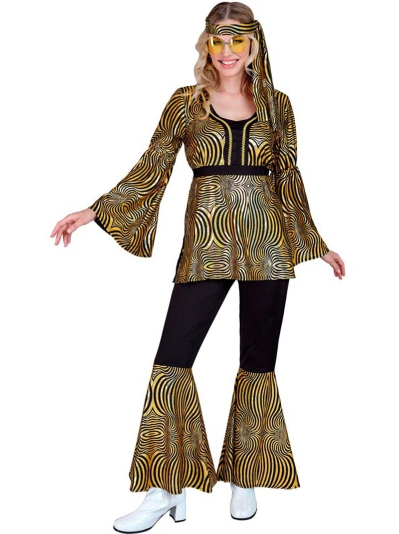 Jaren 70 Disco Waves Kostuum Multicolor - Kiabi