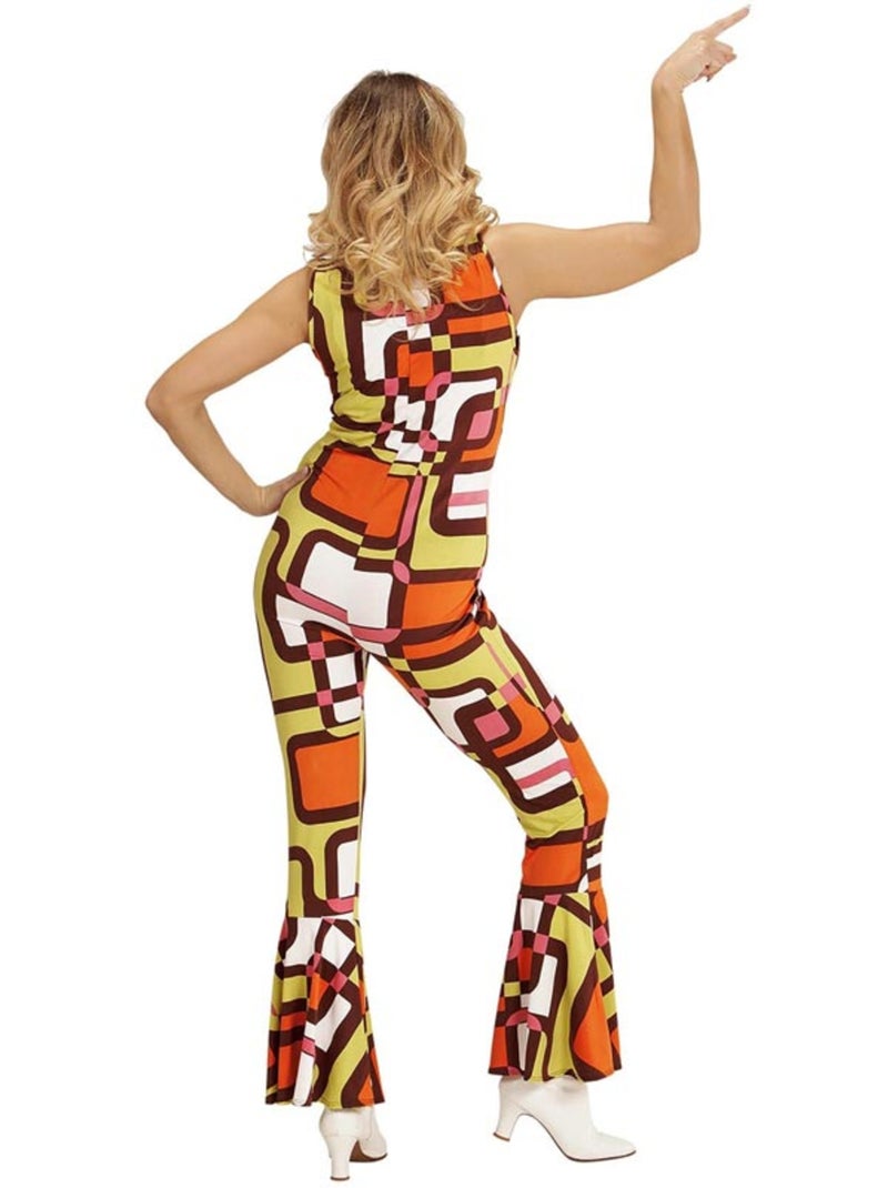 Jaren 70 kostuum: Tubes in een jumpsuit Multicolor - Kiabi