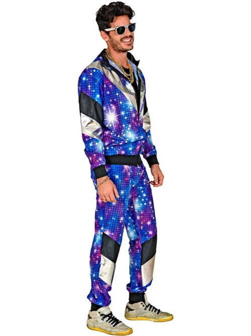 Jaren 80 Disco Glitter Trainingspak Kostuum - Kiabi