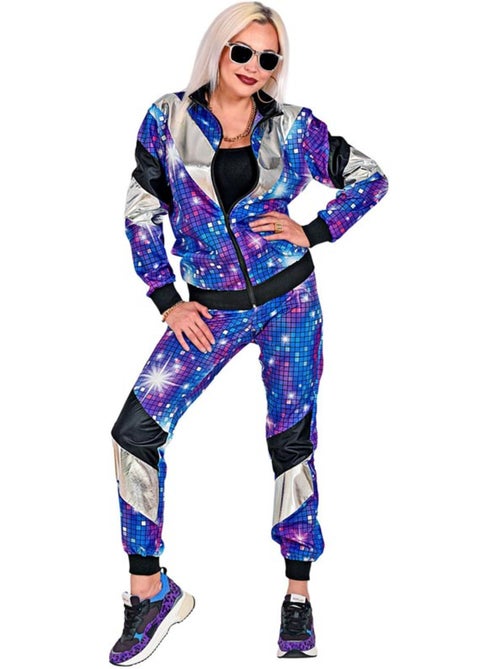 Jaren 80 Disco Glitter Trainingspak Kostuum - Kiabi
