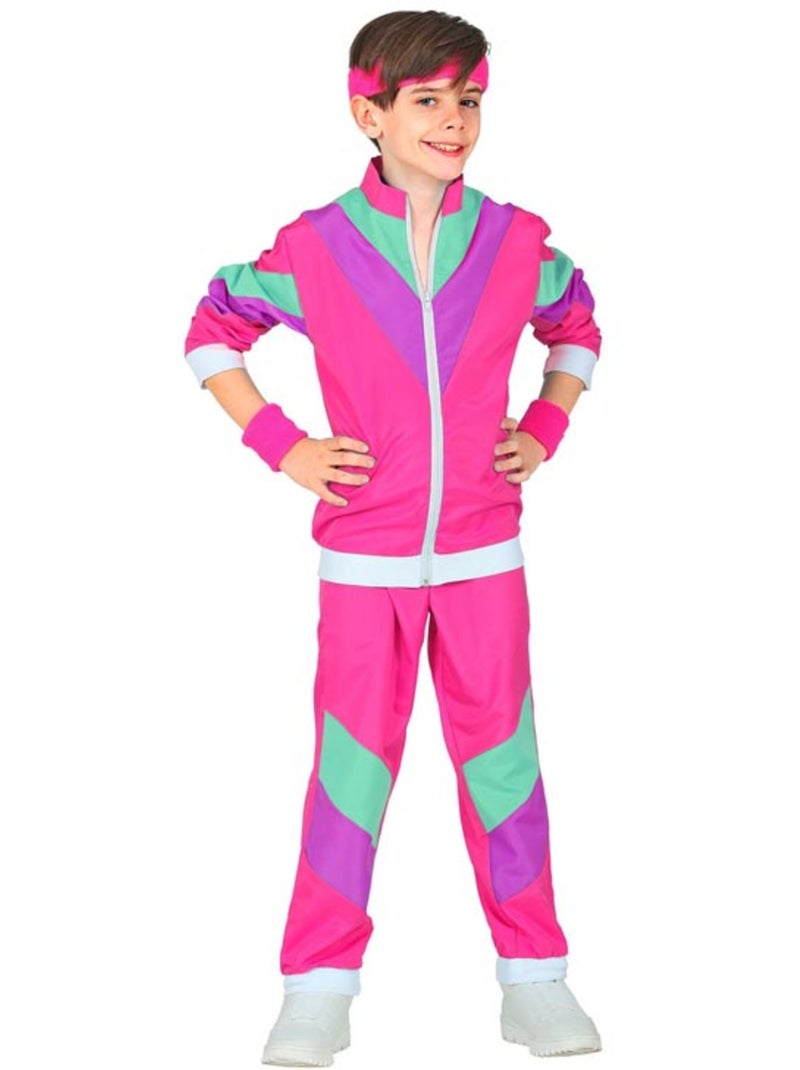 Jaren 80 trainingspak kostuum Multicolor - Kiabi
