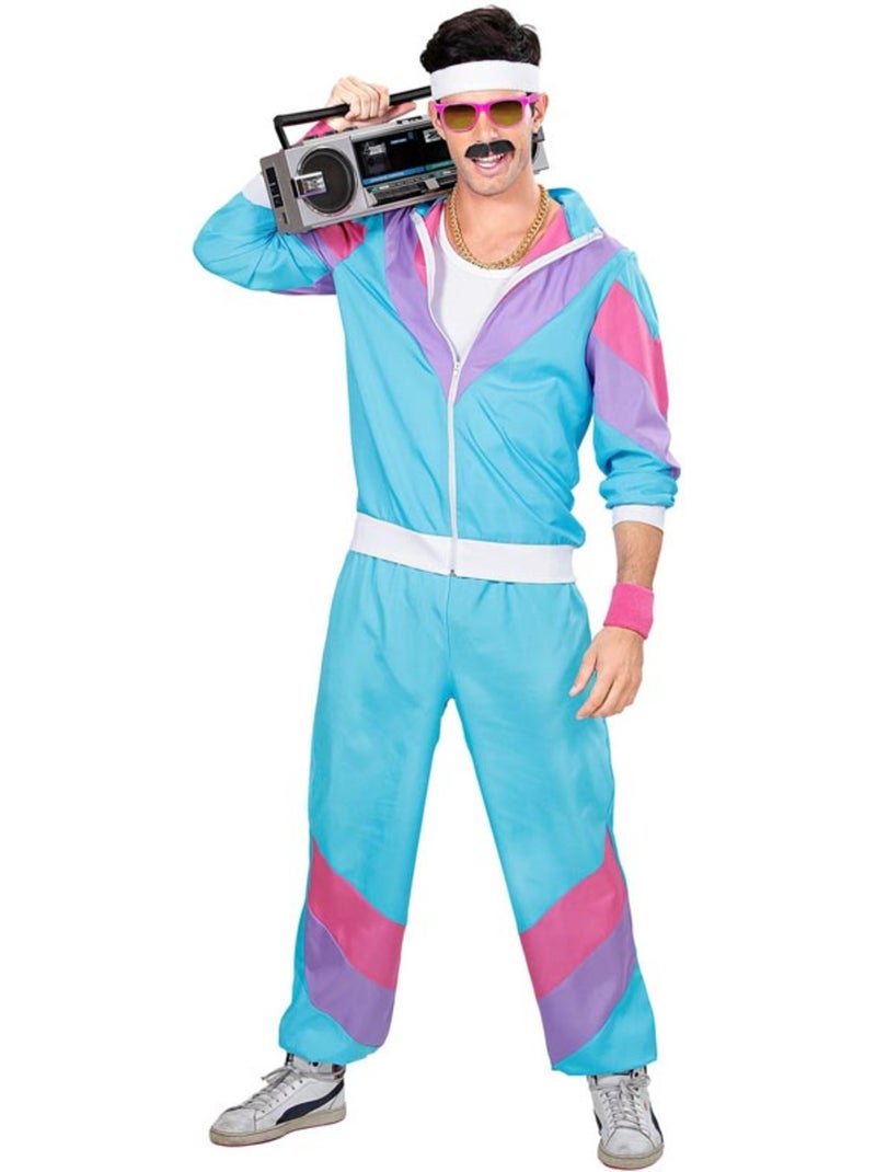 Jaren 80 trainingspak kostuum Multicolor - Kiabi