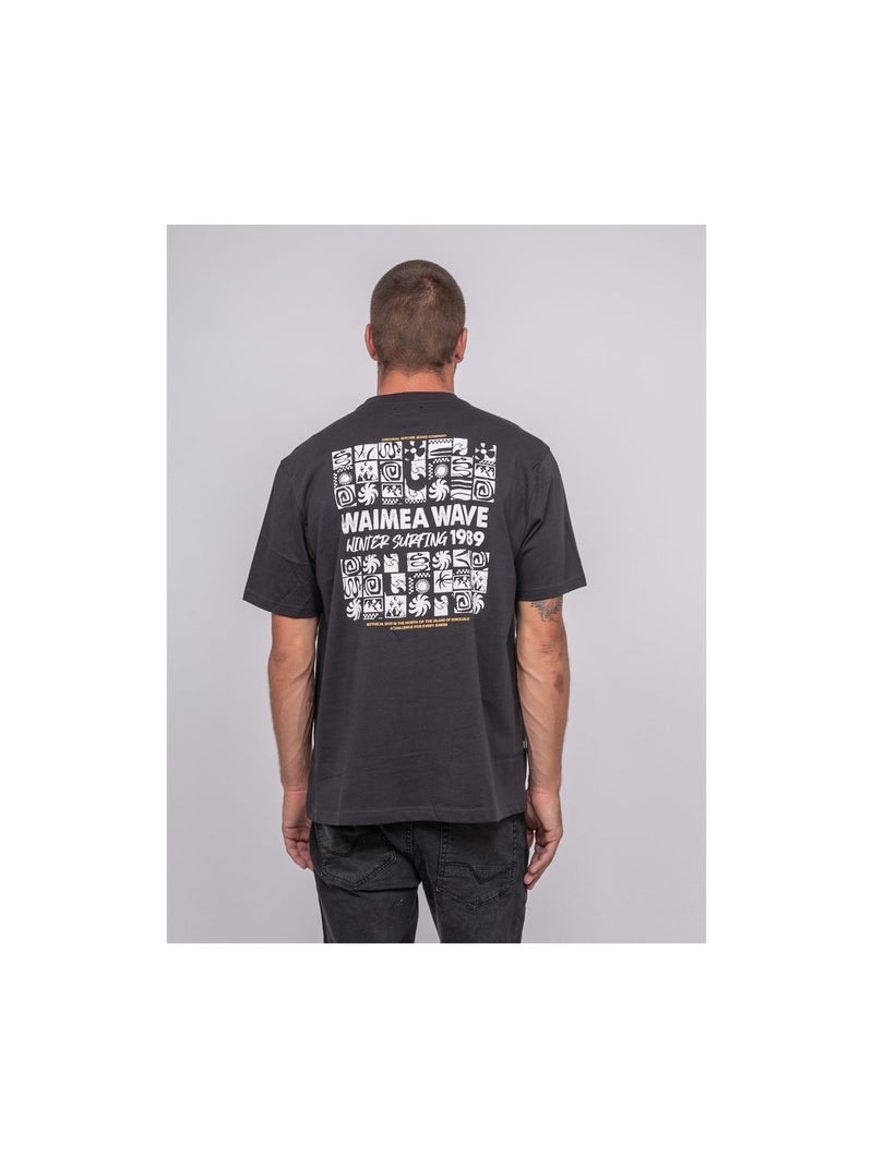 Jargnol puur katoenen t-shirt met patroon Grijs - Kiabi