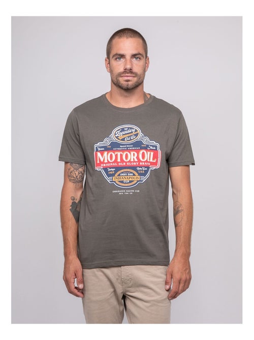 Jarikart bedrukt t-shirt met korte mouwen - Kiabi Jarikart bedrukt t-shirt met korte mouwen - Kiabi