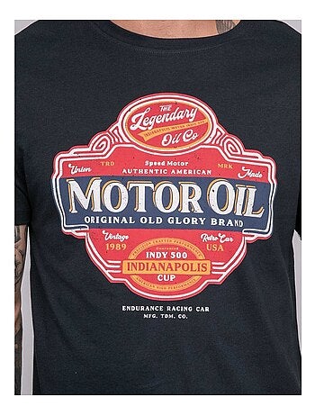 Jarikart bedrukt t-shirt met korte mouwen