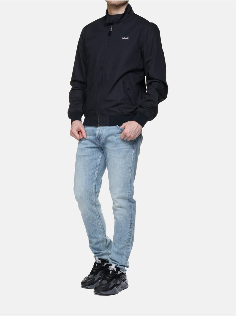 Jas Cabl1220 - Schott Donkerblauw - Kiabi