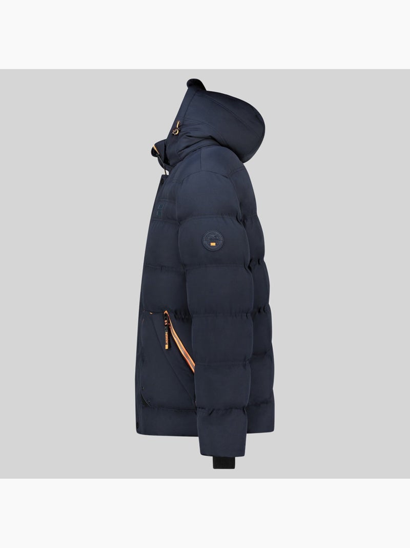 Jas met capuchon badibere – geographical norway Marineblauw - Kiabi