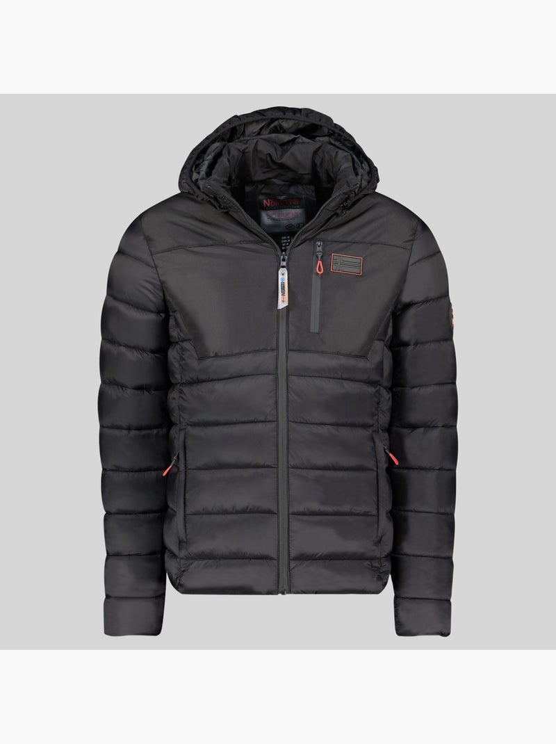 Jas met capuchon batilo – geographical norway Zwart - Kiabi